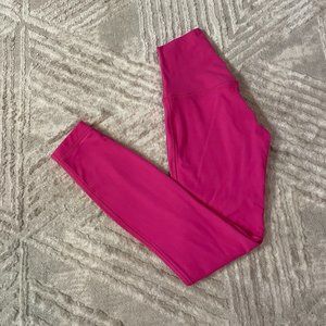 Lululemon Align Leggings 25" - Hot Pink - Like New - Size 2
